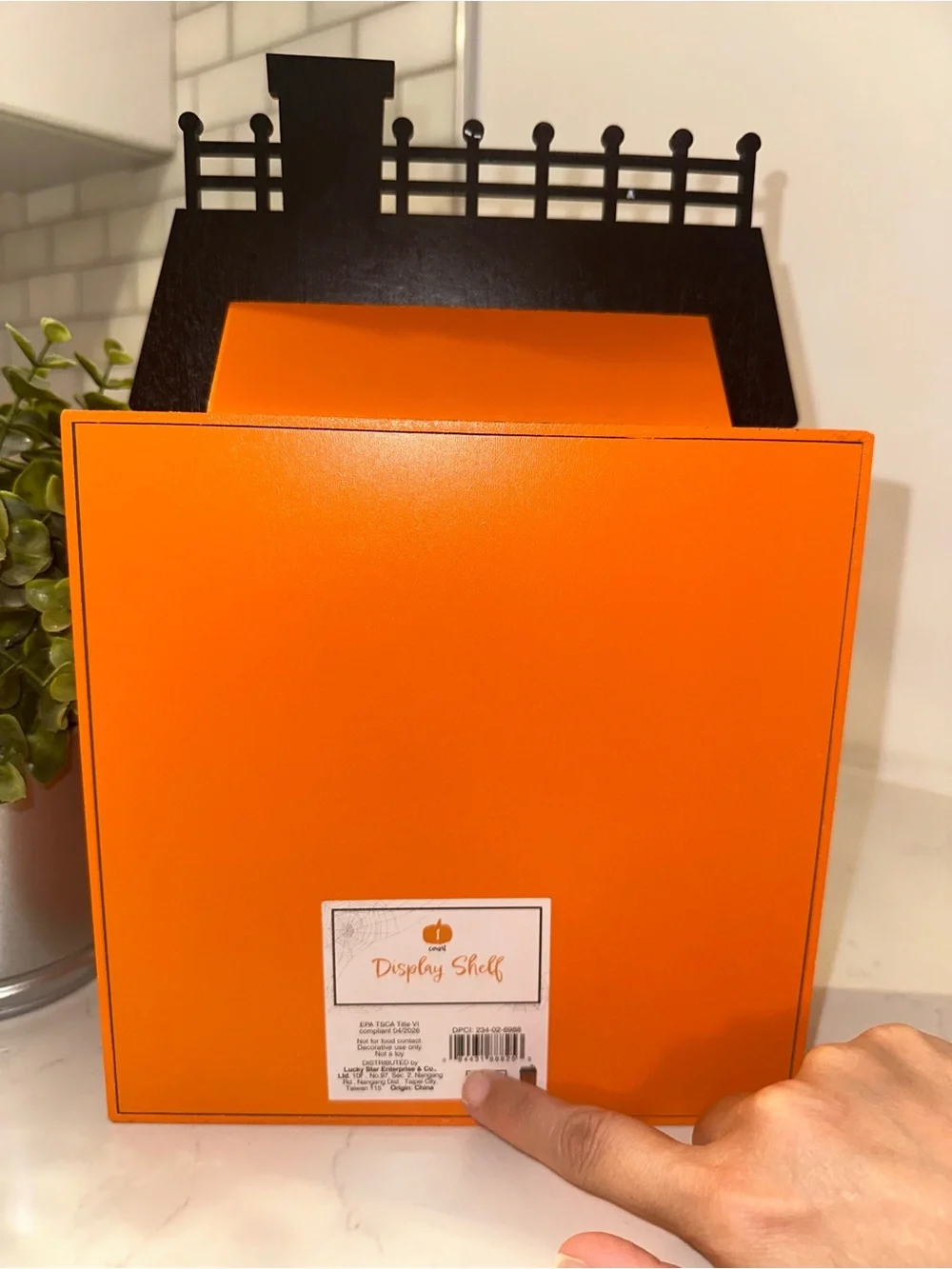 Target Bullseye Playground Halloween Haunted House Display Shelf 2026 NEW